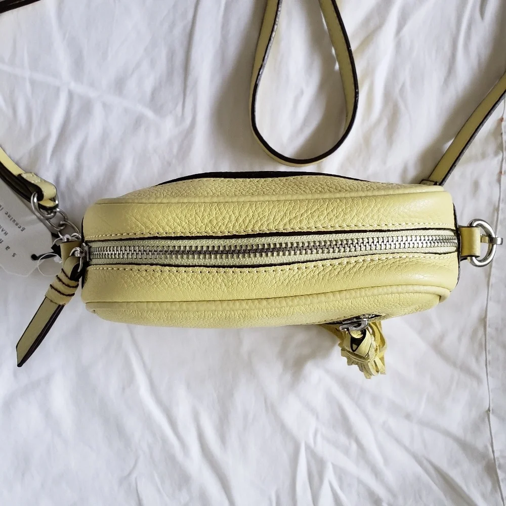 Sanctuary yellow purse with chain detailing